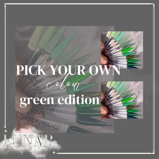 Pick Your Colour: Green Collection