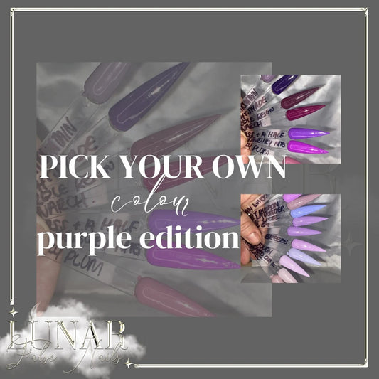 Pick Your Colour: Purple Collection